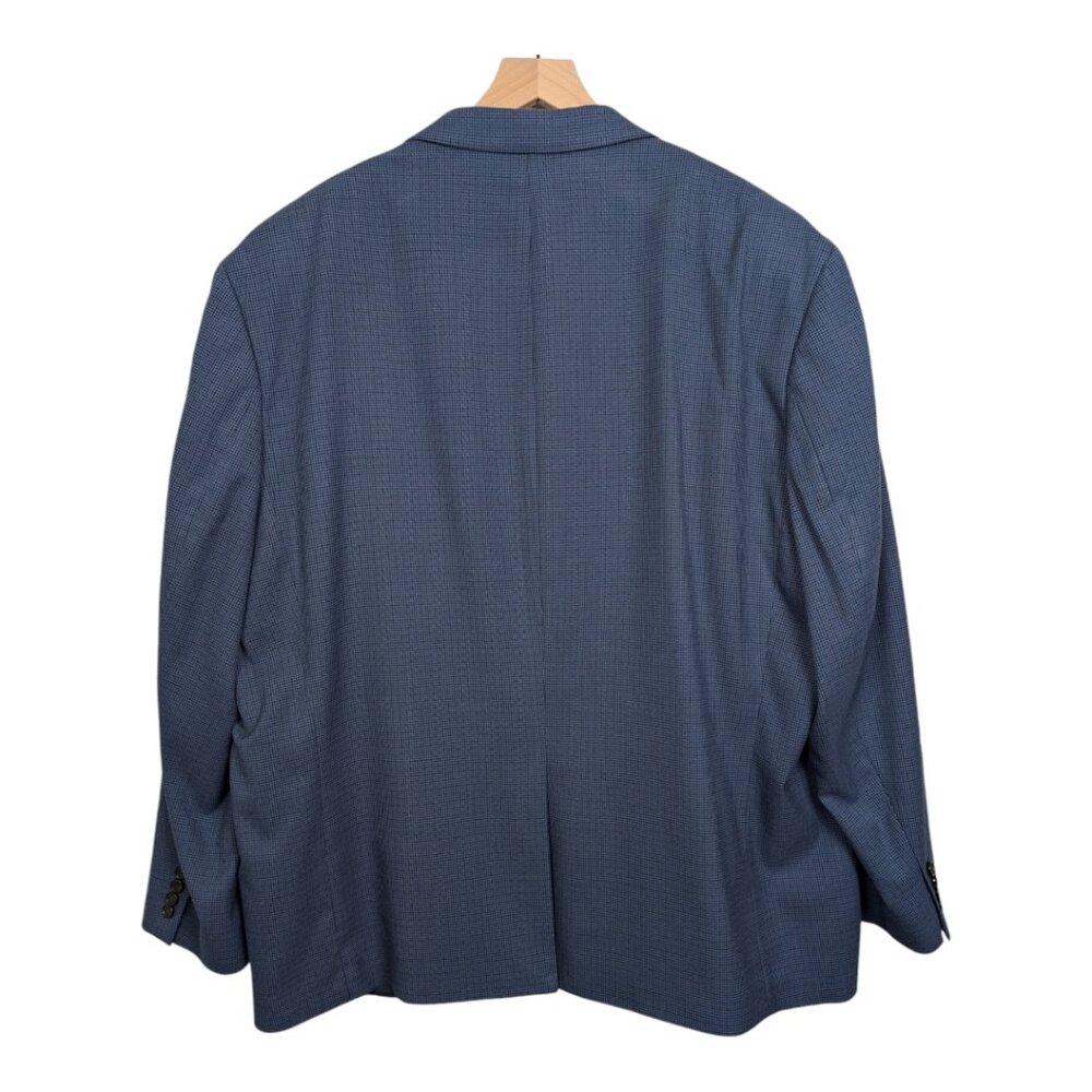 Lauren Ralph Lauren Men’s Big & Tall Blue Suit Jacket Blazer, Sport Coat, 56L - Picture 2 of 11